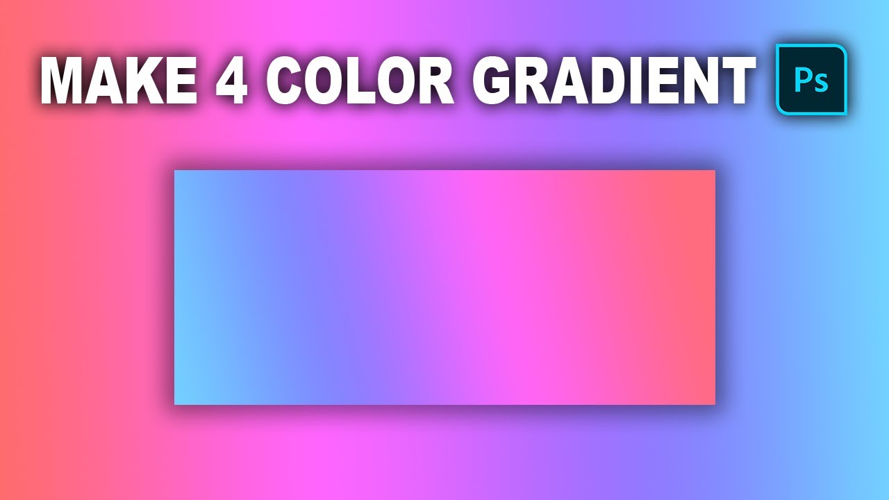 Ansi 4 Color Gradient how to make 4 color gradient in photoshop | Easy & Professional ...
