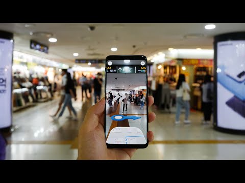 Indoor AR Navigation, 강남역 Demo