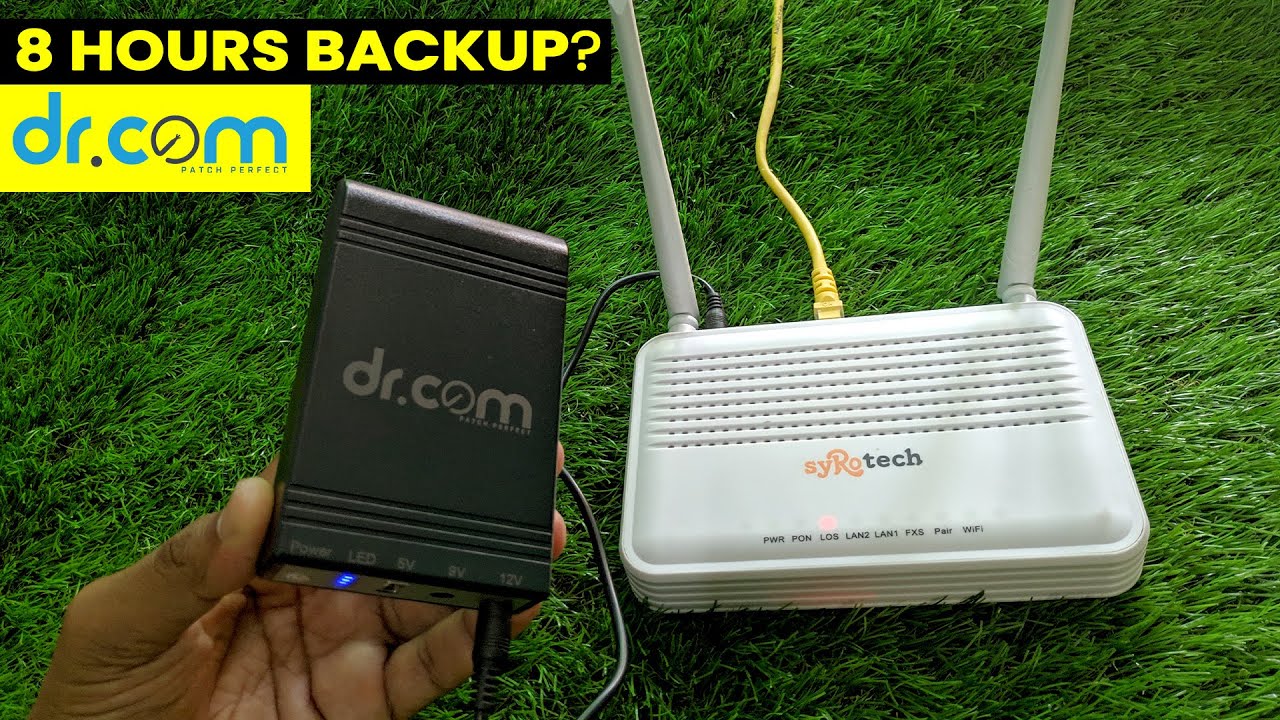 Best UPS for Router & Modem Dr.Com - Unboxing and Review [Unbiased