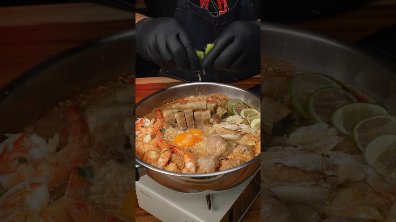 ทำกินเองคุ้มกว่ามั้ย? มาม่าต้มยำเครื่องแน่นๆ แบบเจ๊โอว  #cooking #กินกับshorts