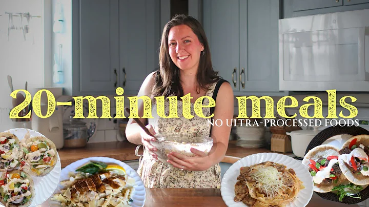 4 Quick Healthy Dinners You Can Make in 20 Minutes! thumbnail