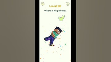 Delete One Part l Where is his Pickaxe? l LEVEL 28 l Walkthrough