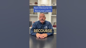 Non-Recourse Vs Recourse Loans. What Is The Difference? #realestateinvesting