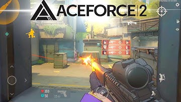 SMOOTH 120 FPS GAMEPLAY ACEFORCE 2 VALORANT MOBILE CLONE