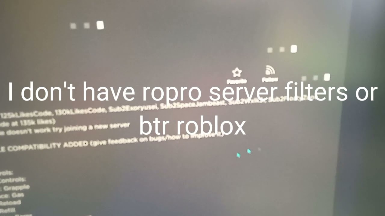 The new RoPro extension update adds server filters, you can reverse the  order of the server list and more with one click! : r/roblox