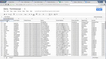 Google Sites - Awesome Tables