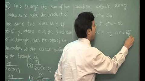 (Advanced) 2014 Solutions-Maths Paper-2 [Q-41 to Q-42] By Aakash