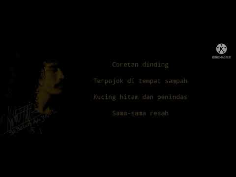 CORETAN DINDING -  Iwan Fals album Belum Ada Judul 1992 (Lirik Teks Karaoke)