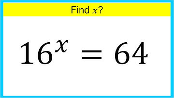 Nice Algebra Math Simplification 16^x=64 #maths #exam #math #study #algebra