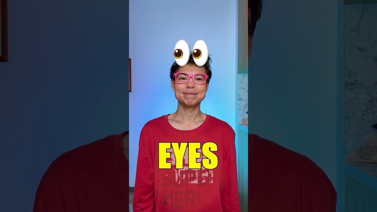 KNOW YOUR FACE! 🙃✨ Easy Way for Kids to Learn Face Parts! 