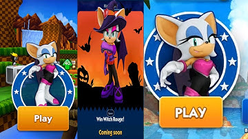 Sonic Dash - Endless Running : New Event is Comming Soon | Witch Rouge Event gameplay IOS/Android