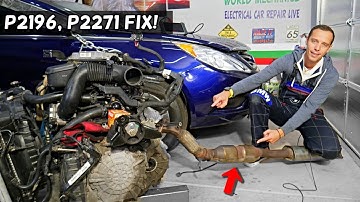 HYUNDAI SONATA CODE P2196 P2271 O2 SENSOR SIGNAL STUCK RICH CHECK ENGINE LIGHT