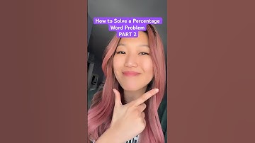 How to Solve a Percentage Word Problem PART 2 #percentages #wordproblems #salary #increase #decrease