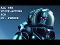 All The Voice-Actors For Mr. Freeze