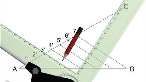 Module 5 To Divide Line in Equal Parts #drawing #projection #engineering #engineeringgraphics