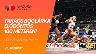 Takács Boglárka Rosszul Rajtolt, De Elődöntőbe Jutott 100 Méteren A Tokiói Vb-N