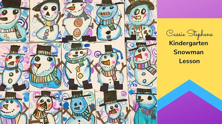 Kindergarten Snowman Lesson