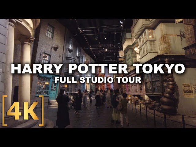 Tokyo's Newest Attraction & The Only One in Asia! HARRY POTTER STUDIO Full Walking Tour | Japan class=