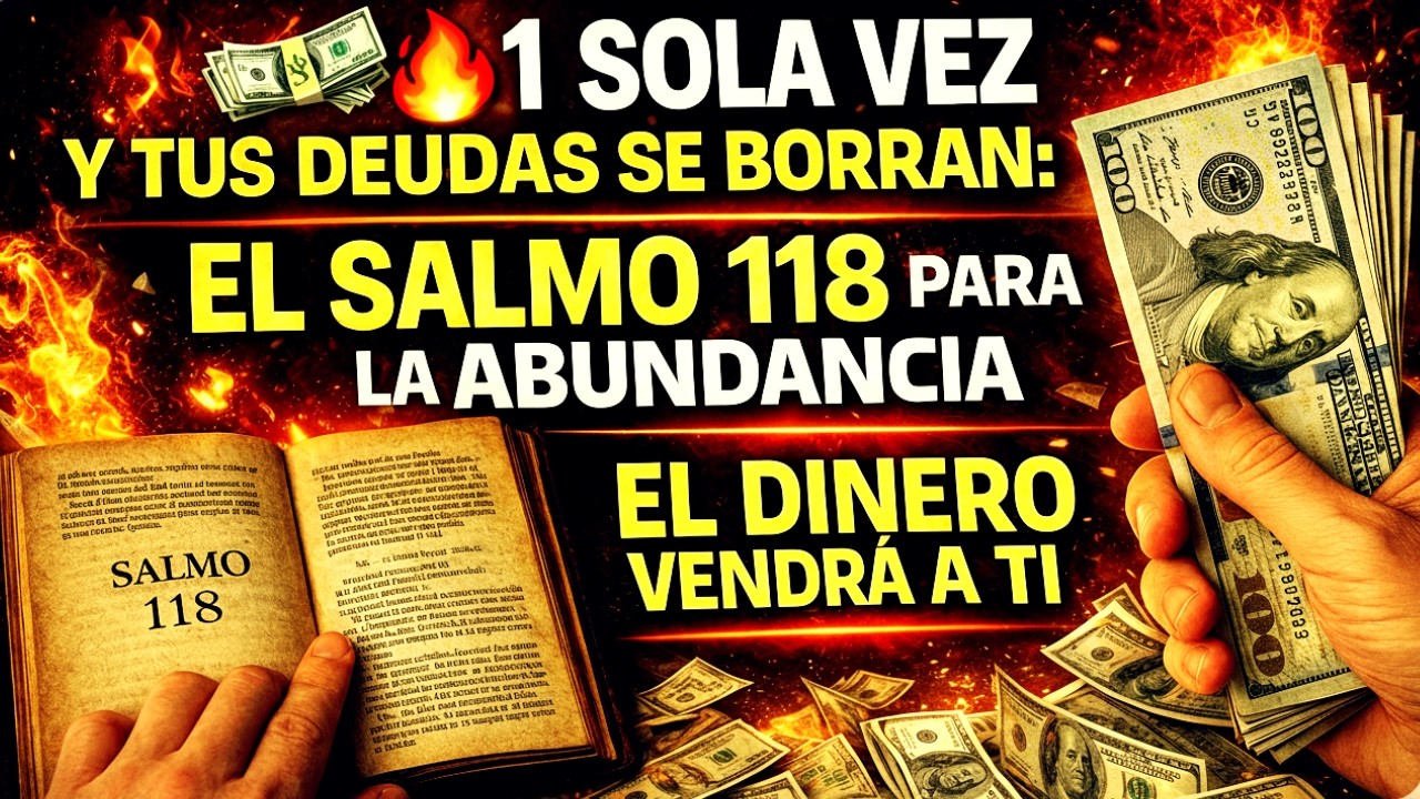 💸 SI ESCUCHAS ESTE SALMO HOY, TUS DEUDAS COMIENZAN A DESAPARECER 🔥 DINERO FLUYE YA 🙌