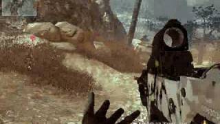 mw2-clapping hands with the tar-21 reloading