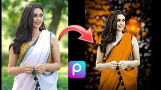 Orange Tone Photo Editing Ll Girl Photo Editing Ll Picsart Photo Editing