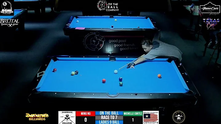 Ming Ng vs Michelle Cortez  2022 On The Ball Ladie...