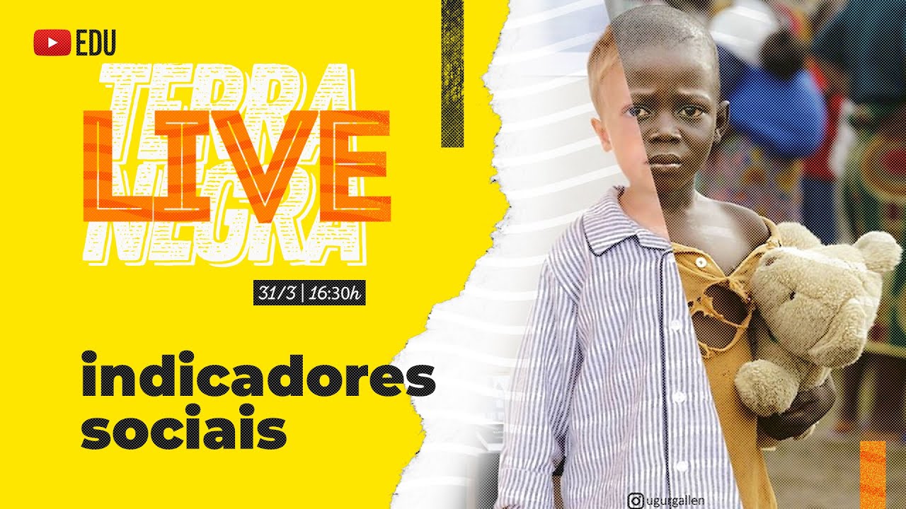 Indicadores Sociais e IBGE Live Geografia YouTube Indicadores Sociais e IBGE Live Geografia YouTube