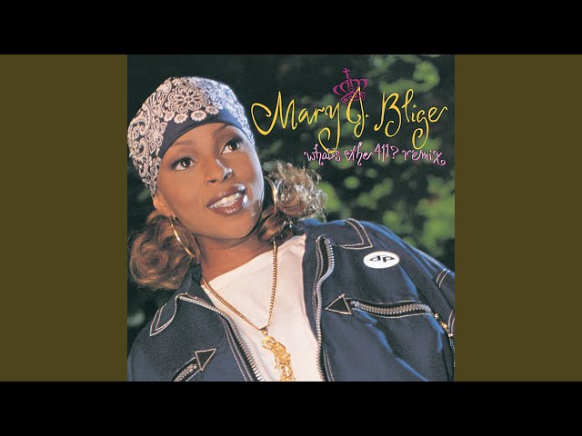 Mary J. Blige - Reminise Remix  ft CL Smooth