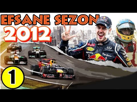 F1 Efsane Sezon ''2012'' [1.Bölüm] Tüm Yarışlar ve Şampiyonluk Mücadelesi I SERHAN ACAR ANLATIMYLA