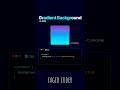 Gradient Background In Css Webdevelopment Gradientbackground Css Htmlcss Webdev Webdeveloper
