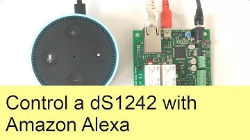 Control a dS1242 with Amazon Alexa