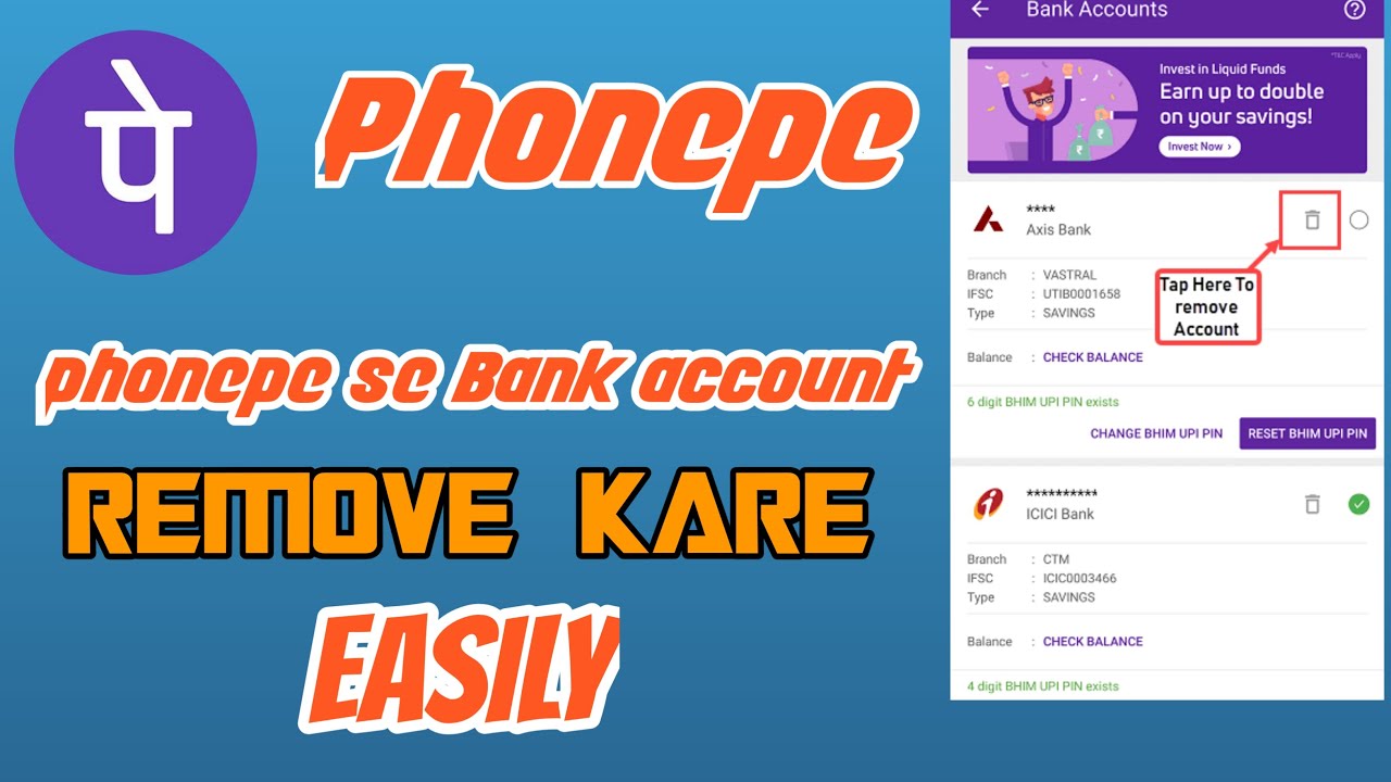 How To Remove Bank Account From Phonepe Delete Bank Account Unlink how-to-remove-bank-account-from-phonepe-delete-bank-account-unlink