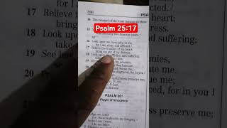 Psalm 25:17. Your Troubles Are Over