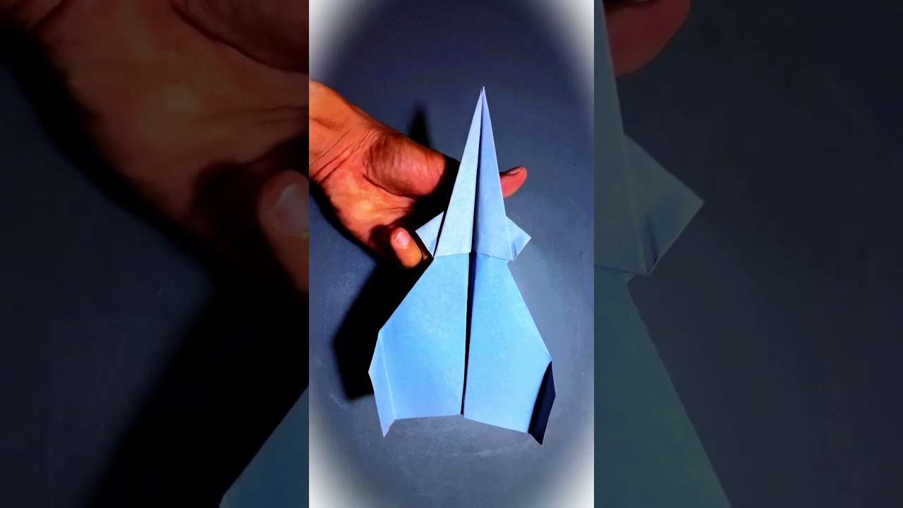 Paper plane that flies 1000 feet 