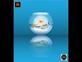 illustrator : Tutorial FISH BOWL Design&#39;s Recipes