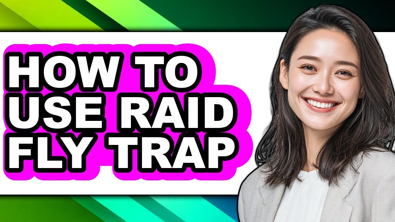 How to Use Raid Fly Trap - Full Guide - YouTube