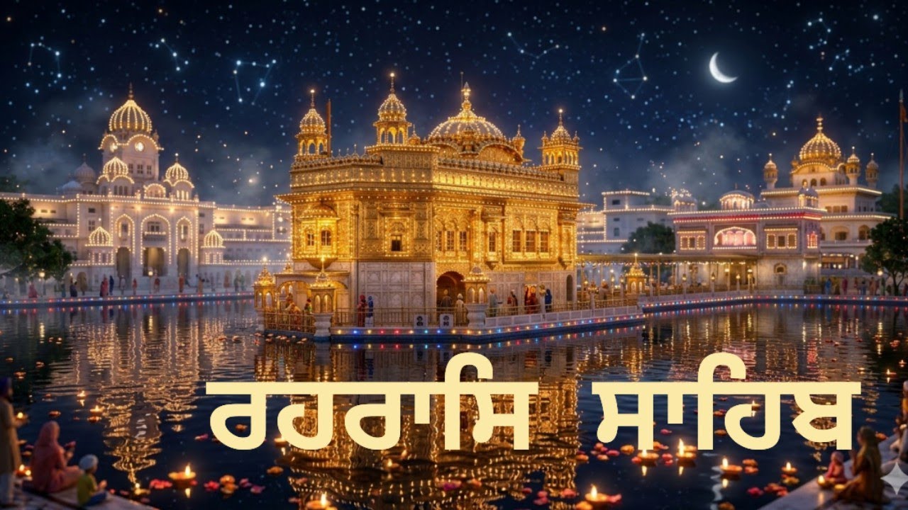 ਰਹਰਾਸਿ ਸਾਹਿਬ।  Rehras sahib