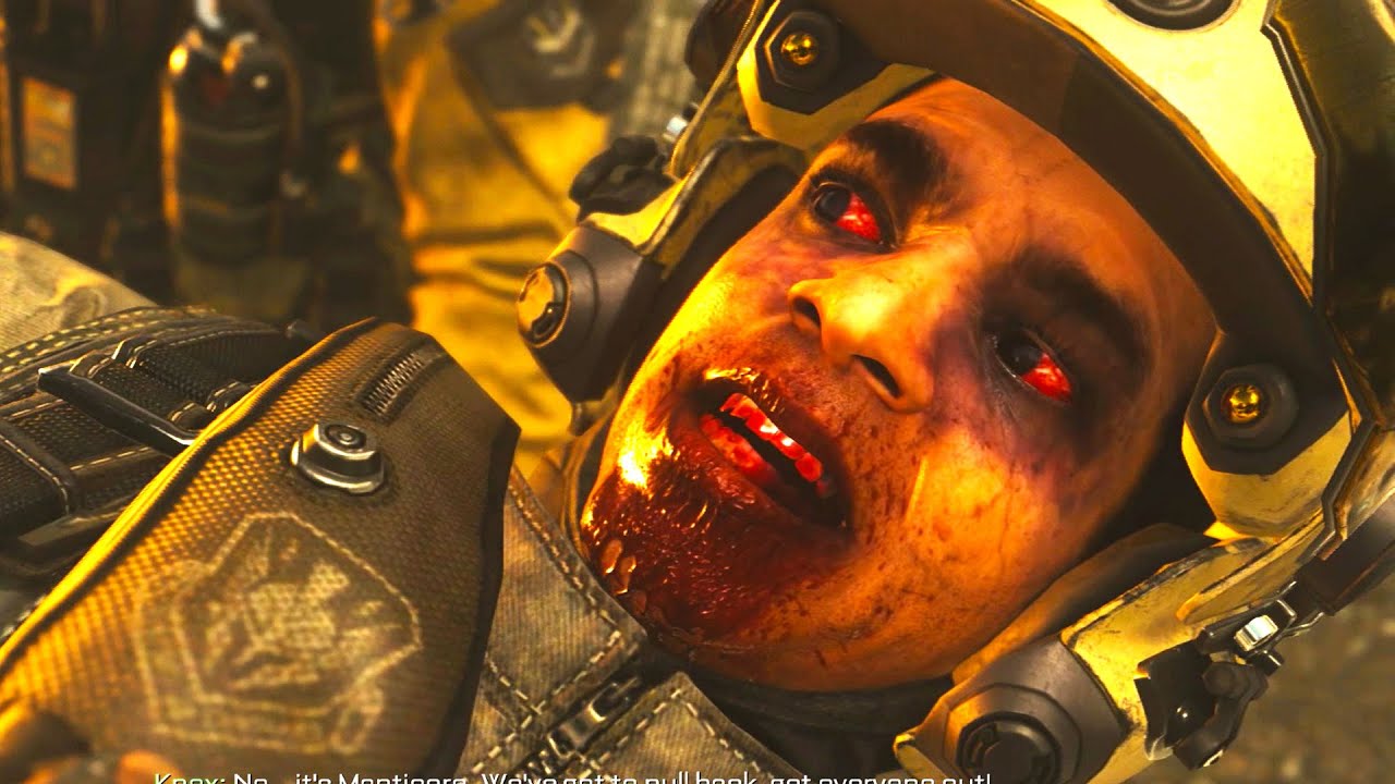 Call Of Duty Advanced Warfare: Knox Death Scene 