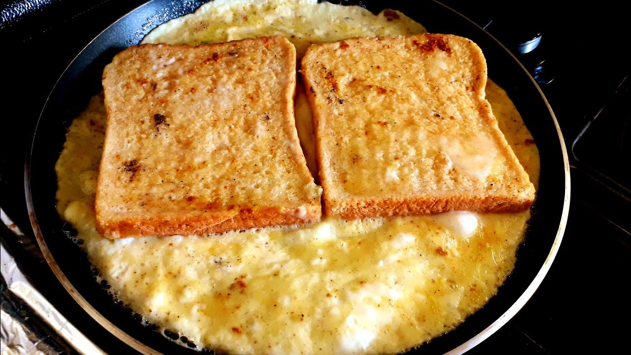 One Pan Egg Toast | Egg Toast | How to make One Pan Egg Toast | Quick