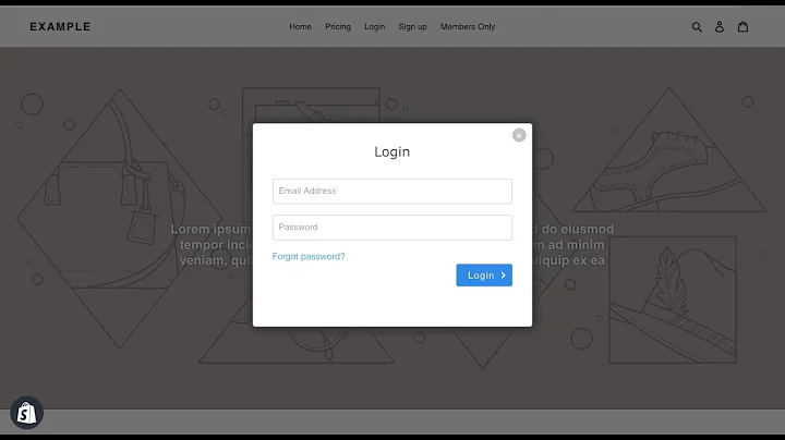Boost Security and User Experience: Add a Login Form to Your Shopify Website