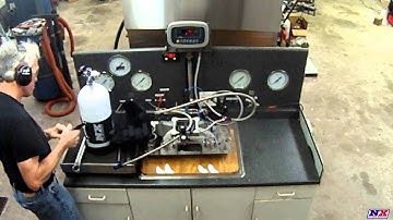 Flow testing the New NX Lightning 45 bottle valve