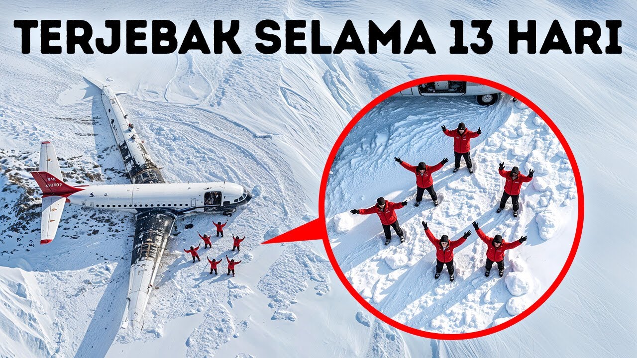 Mereka Selamat dari Kecelakaan Pesawat yang Mengerikan di Antartika