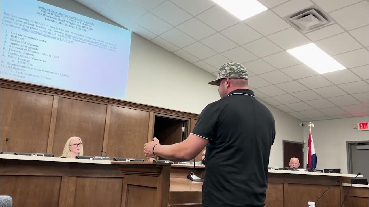 Wright city missouri employee abruptly quits during board meeting