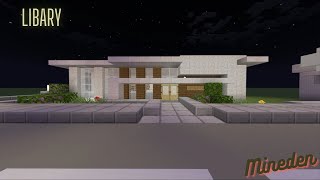 Libary Build Tutorial | Minecraft MineDen | Episode 10