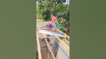 rare technique....!!! easy way to lift the roof of a house