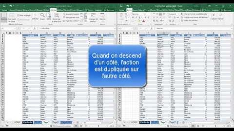 Fenêtres Côte à Côte