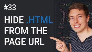 33: How to Remove the Page File Extension From the URL | Learn HTML & CSS | HTML Tutorial | mmtuts