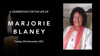 The Funeral of Marjorie Blaney
