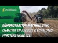 Sofimat prcision  dmonstration systme de synchronisation machine sync john deere