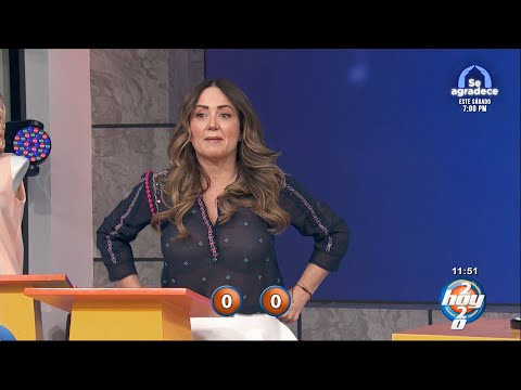 Andrea Legarreta trasparentando bra con frio